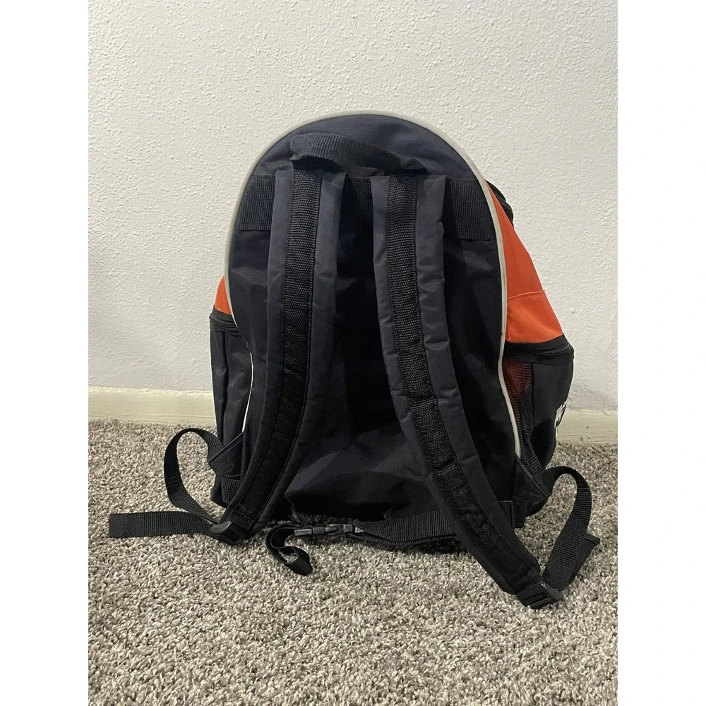 Diadora Wichita Warriors FC Soccer Backpack Orange Black Ball‎ Pocket Zarate 14